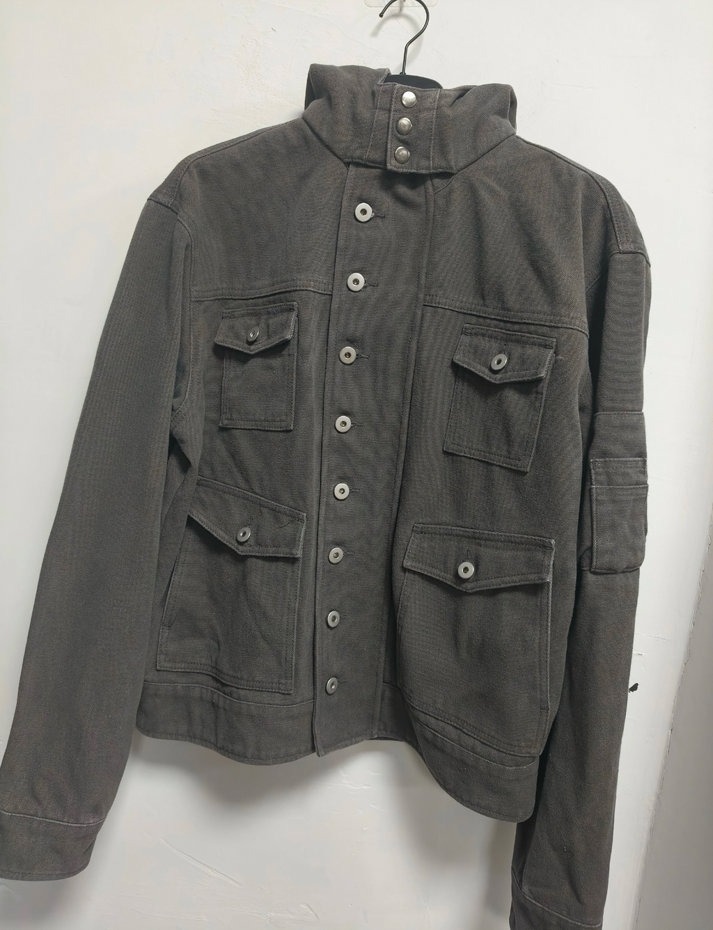 Canvas Hooded Jacket