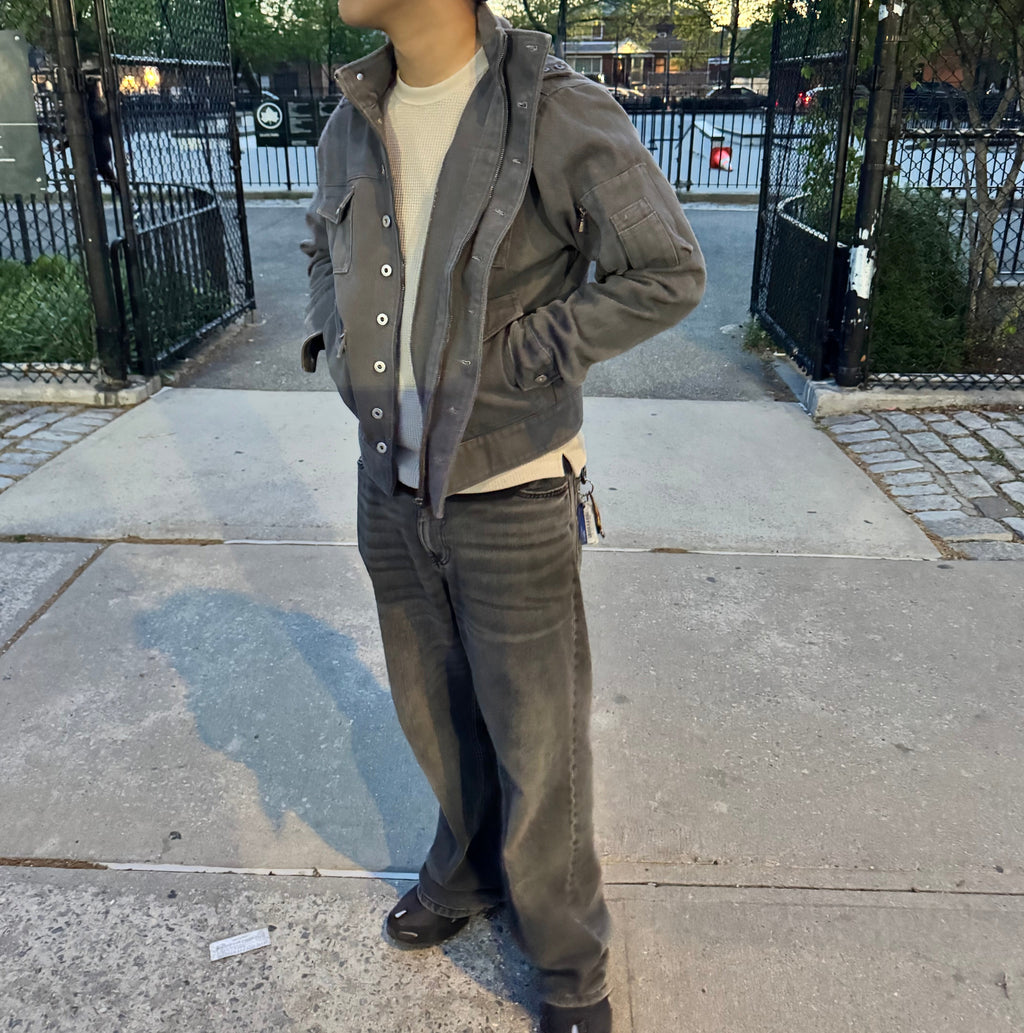 Canvas Hooded Jacket