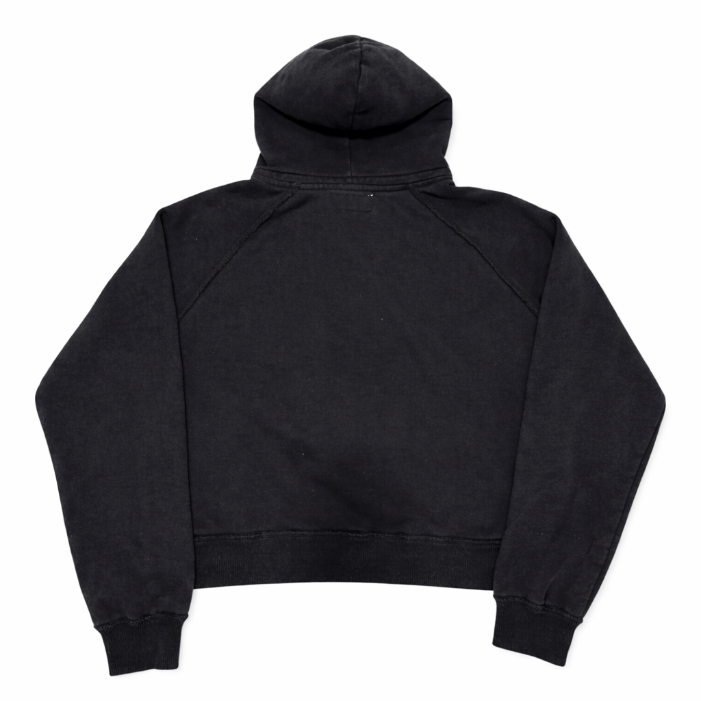 Henley Hoodie (Black)