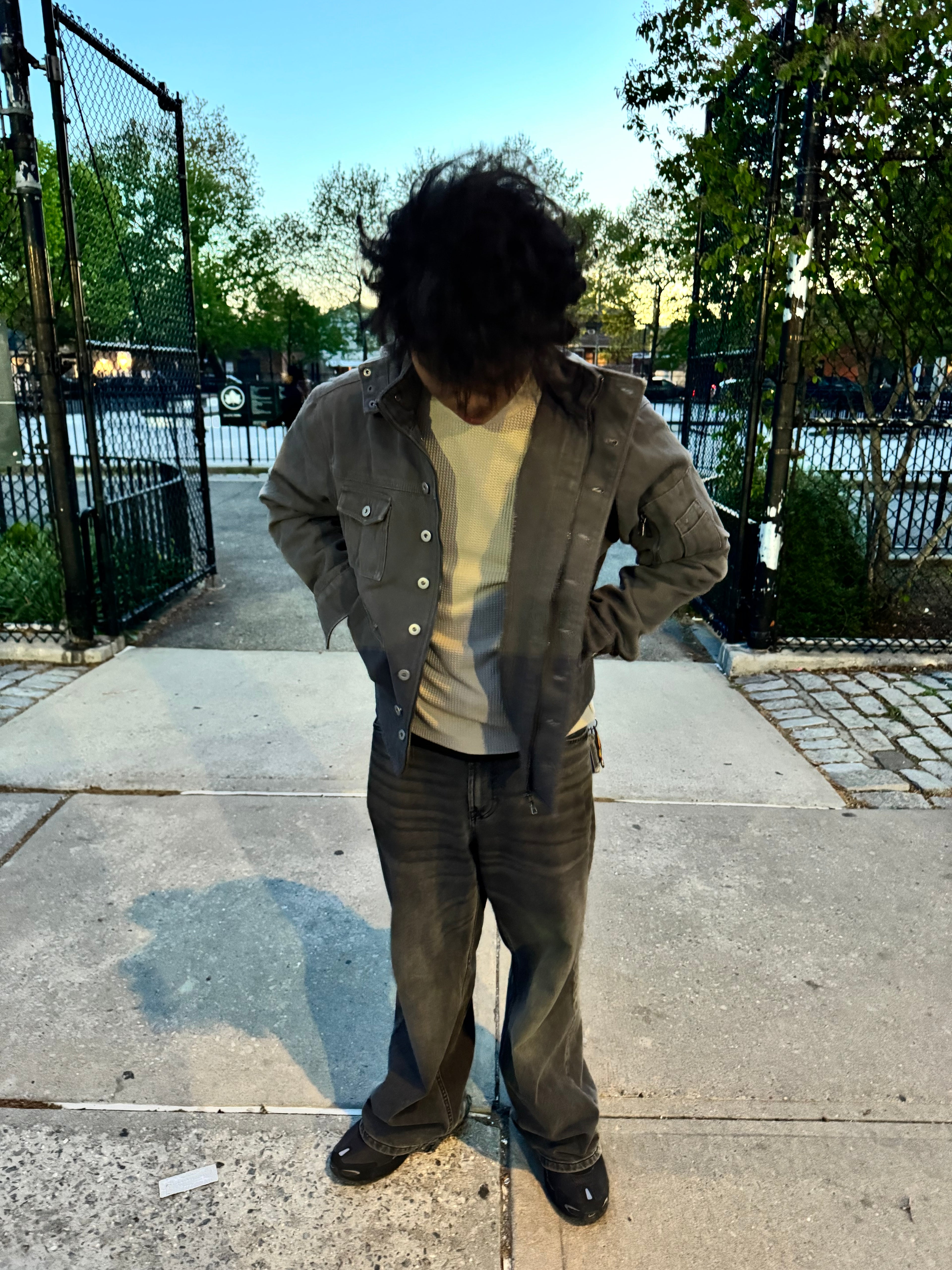 Canvas Hooded Jacket